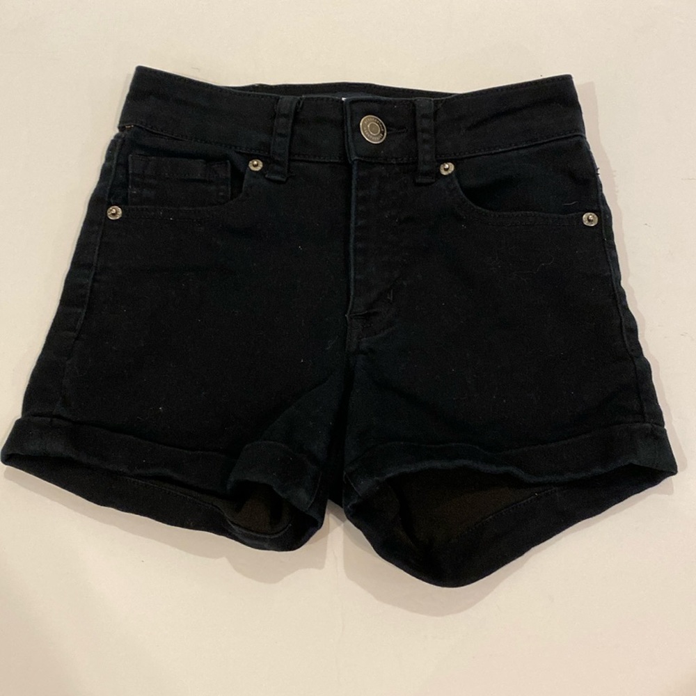 Classic Black Women's Denim Shorts
